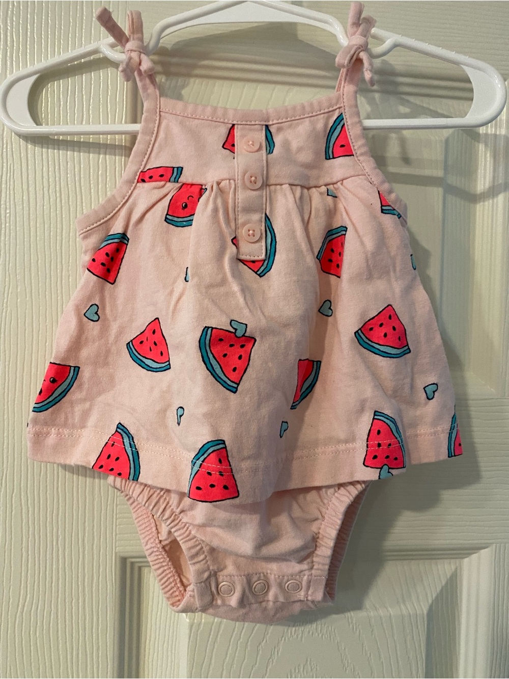 3 Month Watermelon Onesie